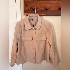 H&M Women's Beige Wool Jacket